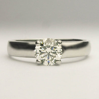 Platinum and Diamond Engagment Ring
