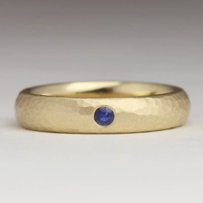 R15 4mm – 9ct Yellow Gold and 2mm Sapphire