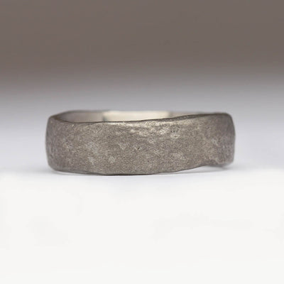 Textured Titanium Ring
