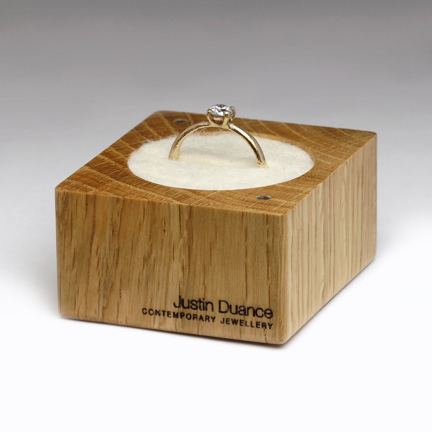 Bespoke Laser UK Personalised Engraved Couples Ring Box - Bespoke Laser UK